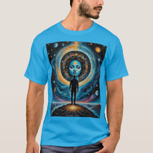 Carpe Diem Cosmic Goddess Art Shirt