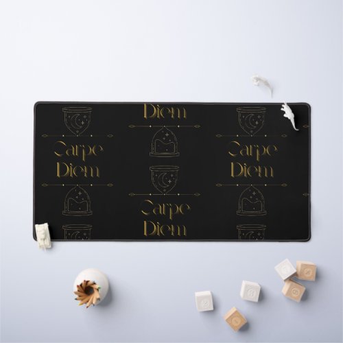 Carpe diem desk mat