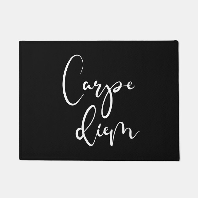 Carpe Diem Doormat (Front)