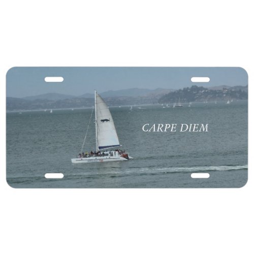 Carpe Diem License Plate