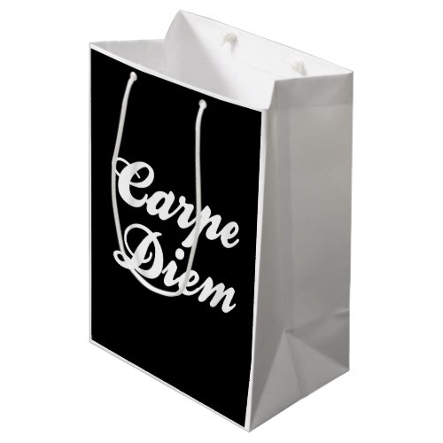 Carpe Diem Medium Gift Bag