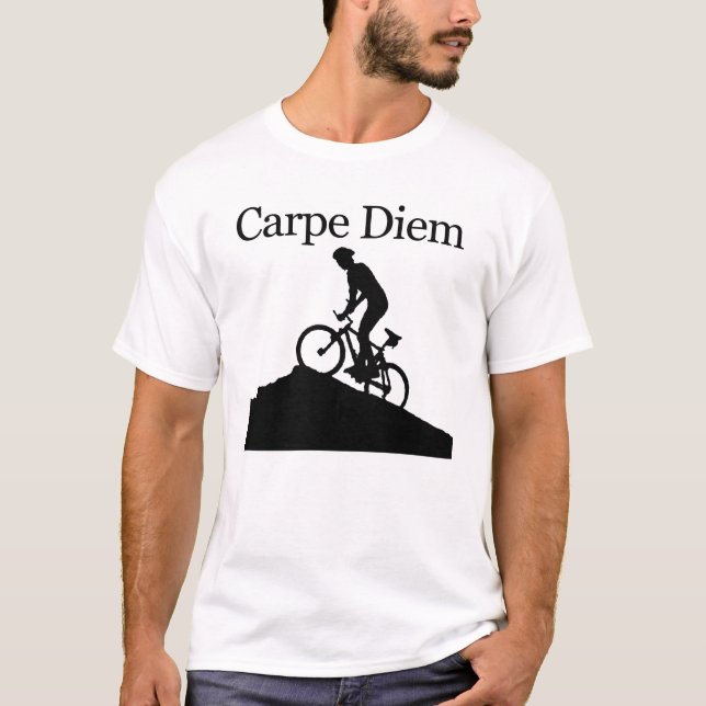 Carpe Diem Mountain Bike T-Shirt (Front)