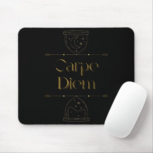 Carpe diem mouse pad