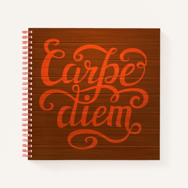 Carpe Diem' Notebook (Front)