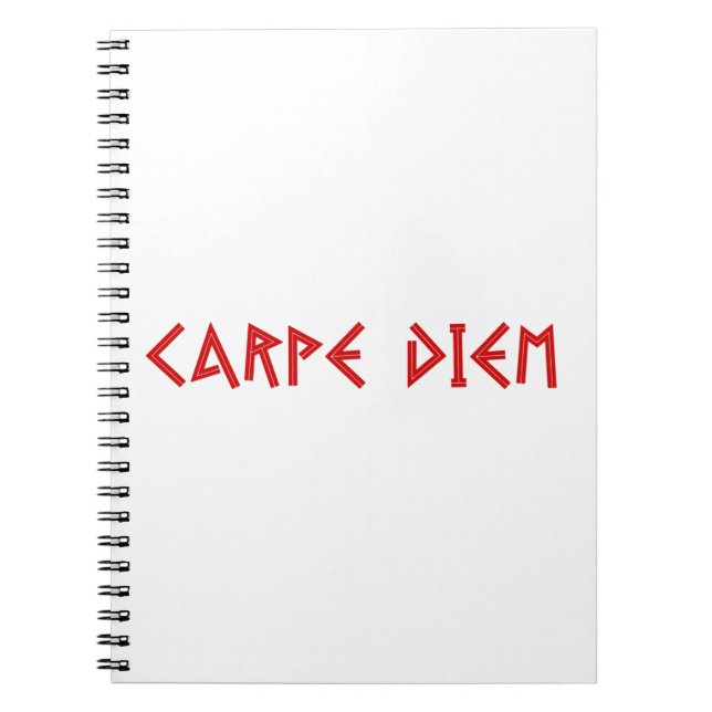 Carpe Diem Notebook (Front)