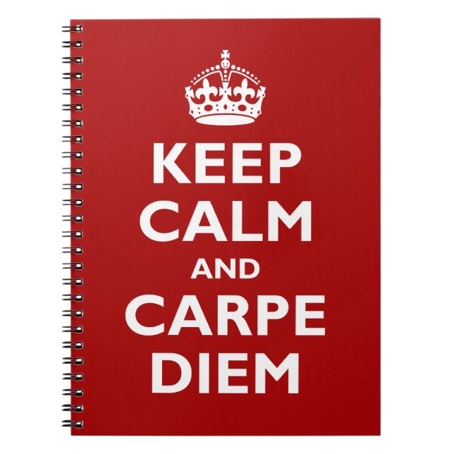 Carpe Diem! Notebook (Front)