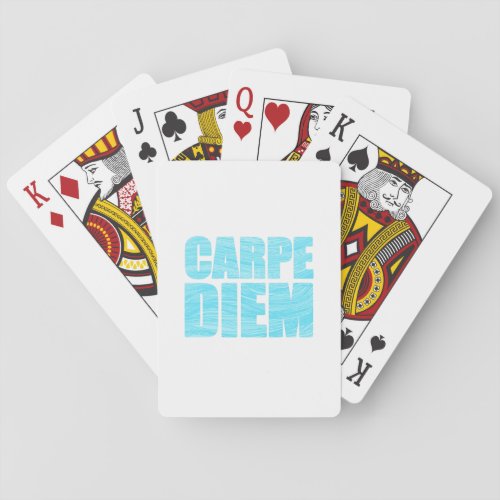Carpe Diem Playing Cards