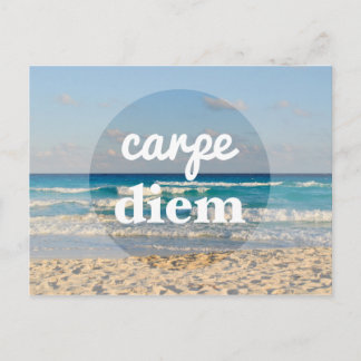 Carpe Diem Postcard