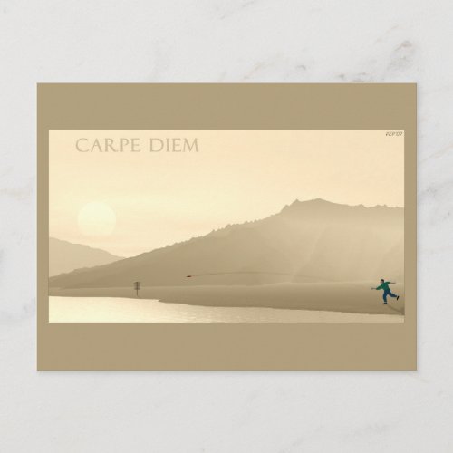 Carpe Diem Postcard