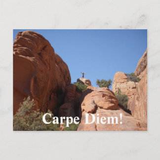 Carpe Diem! Postcard