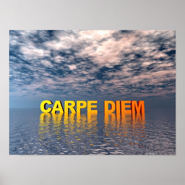 Carpe Diem Poster (Front)