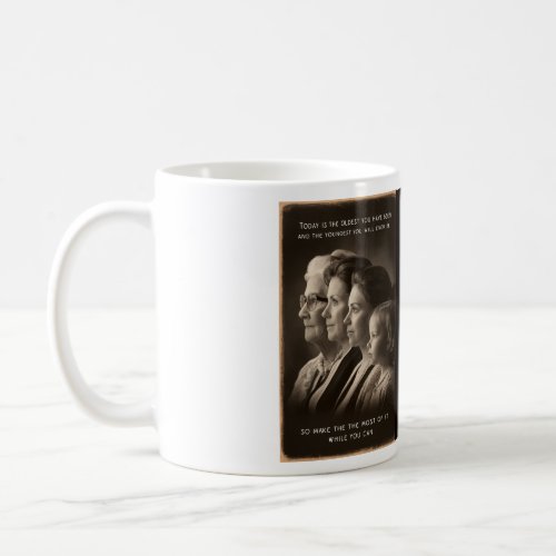Carpe Diem Reminder Mug Seize the Moment Coffee Mug