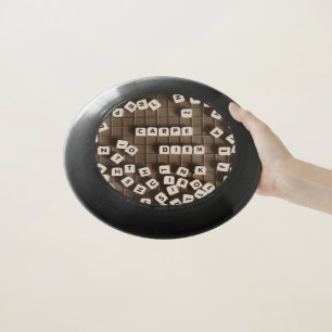 Carpe Diem Scrambled Letter Tiles Wham-O Frisbee