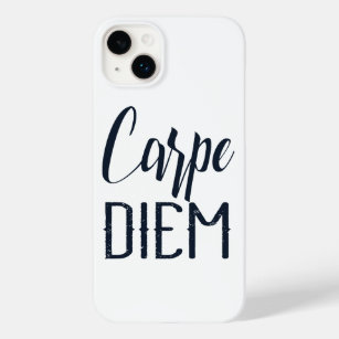 Carpe Diem Seize The Day Black Type Case-Mate iPhone 14 Plus Case