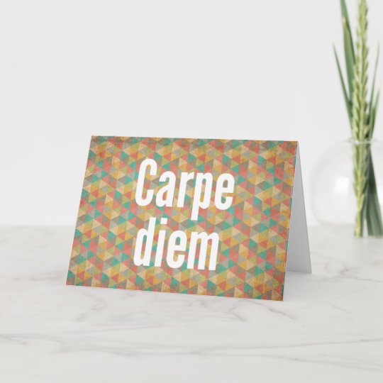 carpe diem mean