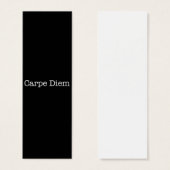 Carpe Diem Seize the Day Quote - Quotes (Front & Back)