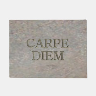 Carpe Diem Stone doormat