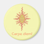 Carpe diem! Sunburst Magnet
