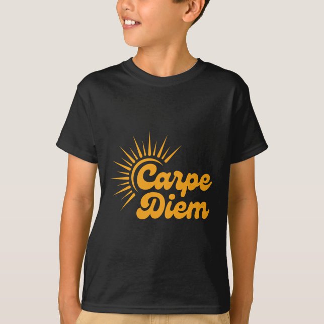 Carpe Diem Sunrise Premium  T-Shirt (Front)