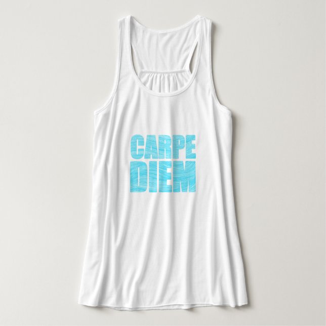 Carpe Diem Tank Top (Design Front)
