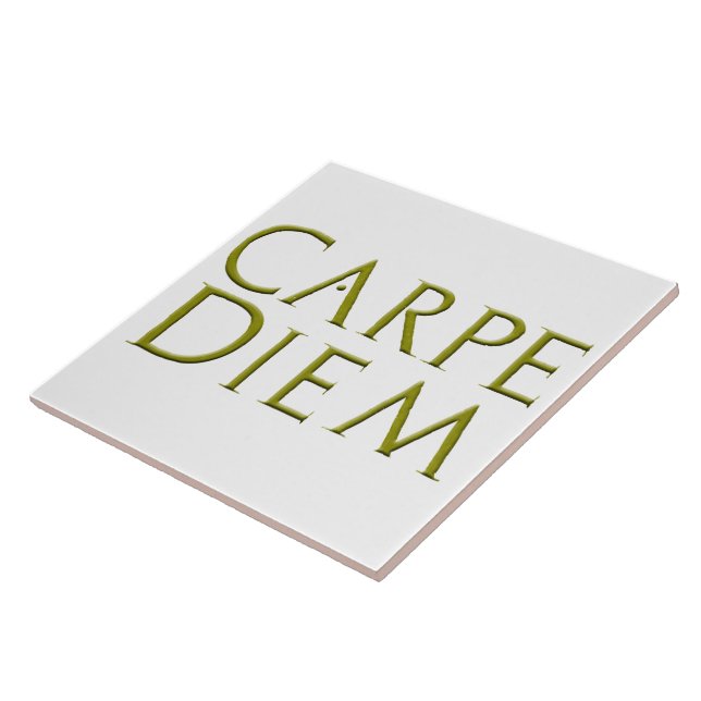 Carpe Diem Tile (Side)