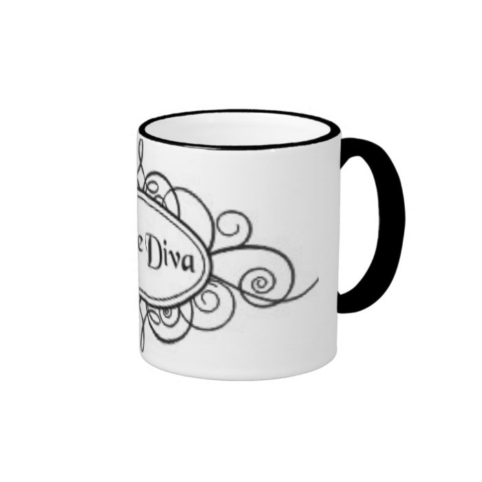 Carpe Diva Logo Mugs