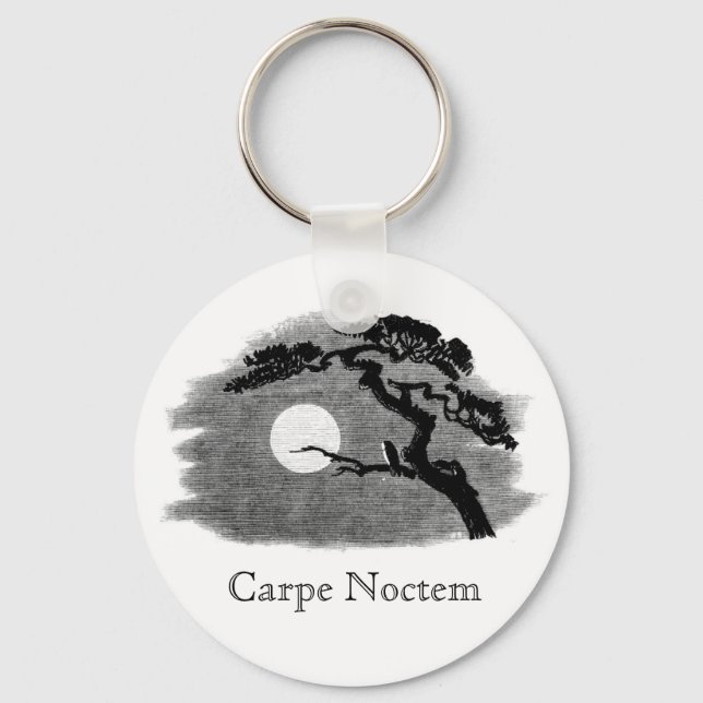 Carpe Noctem Keychain (Front)