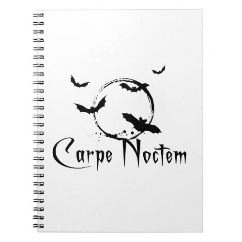 Carpe noctem notebook