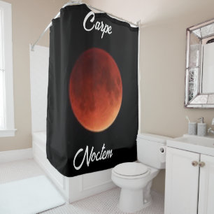 Carpe Noctem Shower Curtain
