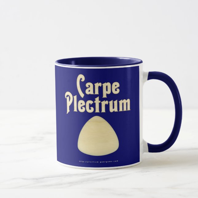 Carpe Plectrum Mug (Right)
