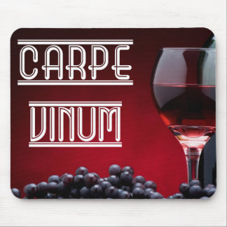 Carpe Vinum Mouse Pad