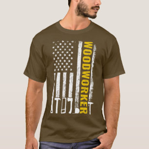 Carpenry tools Flag T-Shirt