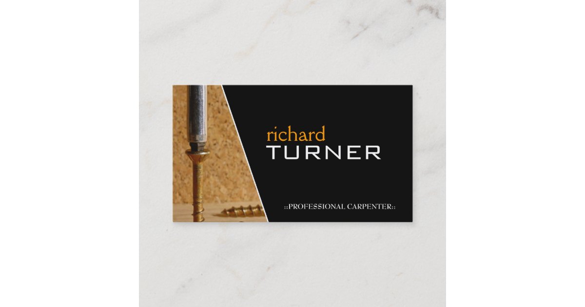 Faux Wood Grain Background Blank Business Cards