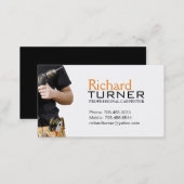 Carpenter and Flooring Business Cards (Front/Back)