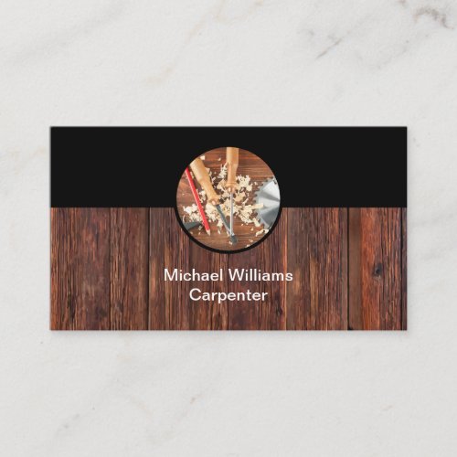 Carpenter And Remodeling Business Cards