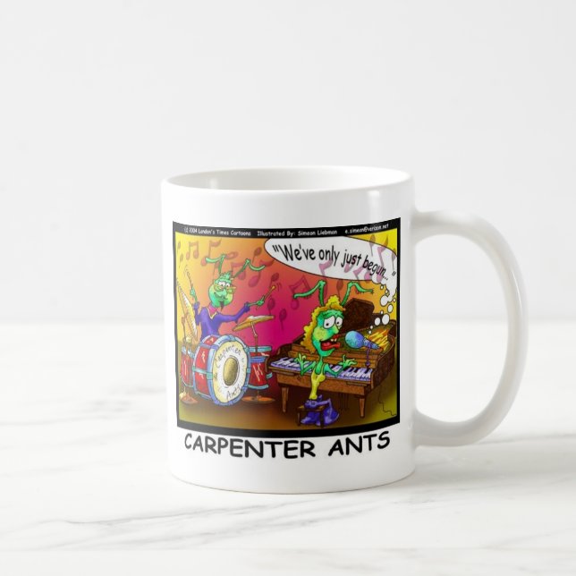 Carpenter Ants Funny Gifts & Collectibles Coffee Mug (Right)