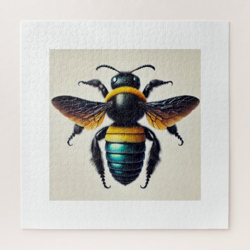 Carpenter Bee 190624IREF110 _ Watercolor Jigsaw Puzzle