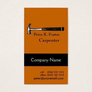 Carpenter Business Cards &amp; Templates | Zazzle