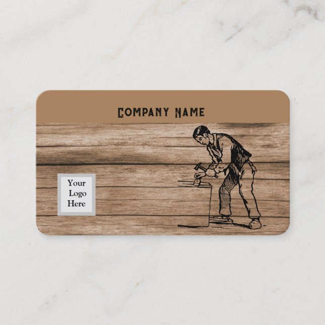 Carpenter Business Card (Front)