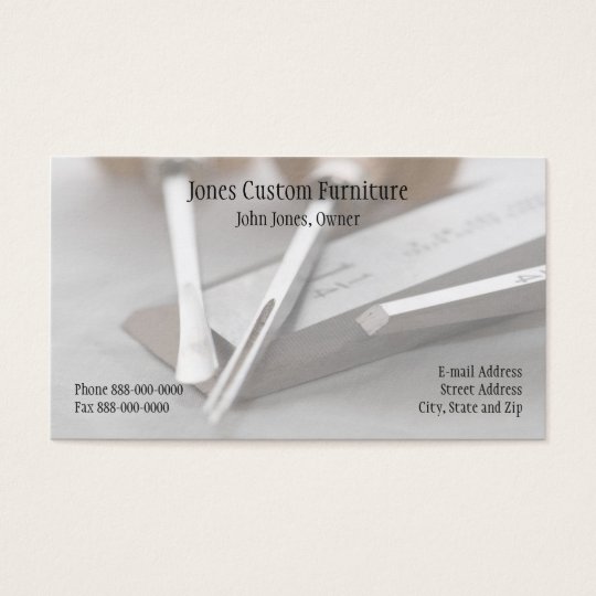 Carpenter Business Card