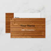 Carpenter Business Cards (Front/Back)