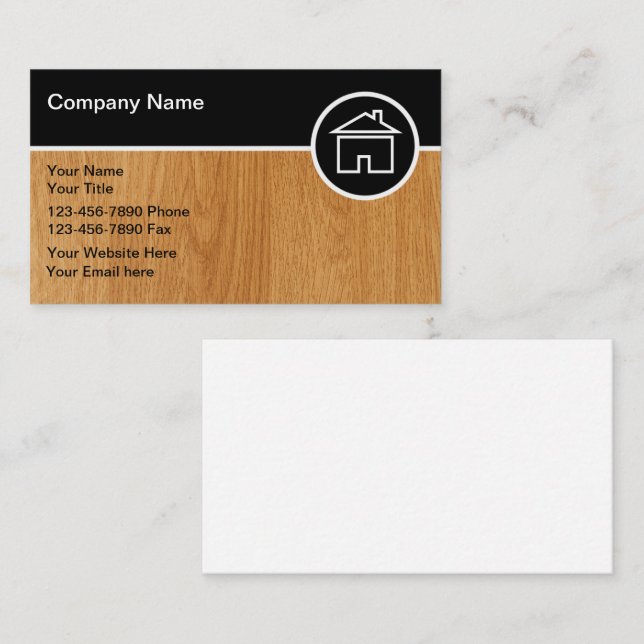 Carpenter Business Cards (Front/Back)