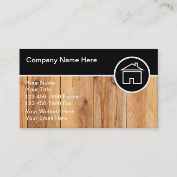 Carpenter Business Cards by Luckyturtle at Zazzle