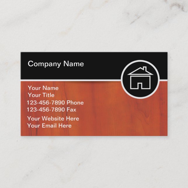 Carpenter Business Cards (Front)