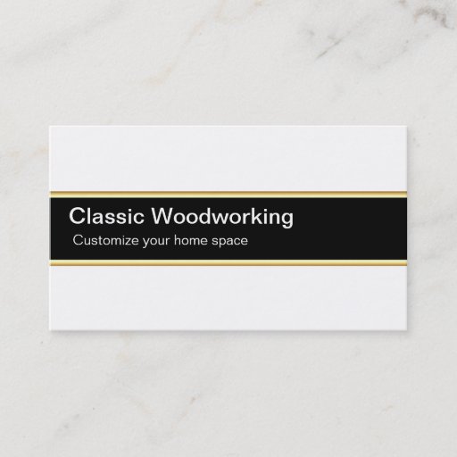 Customizable Carpenter Business Cards