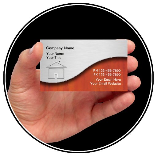 Customizable Carpenter Business Cards