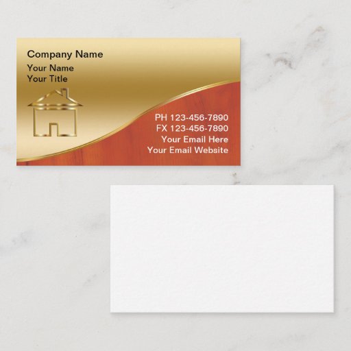 Customizable Carpenter Business Cards