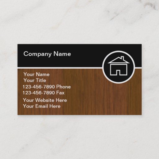 Customizable Carpenter Business Cards