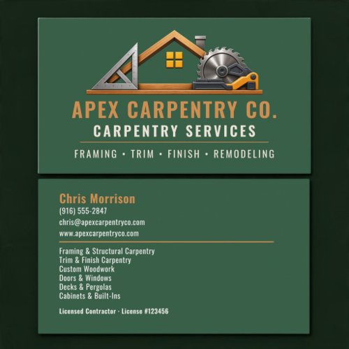 Carpenter Green Professional Services Business Card