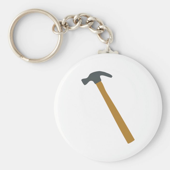 carpenter hammer keychain